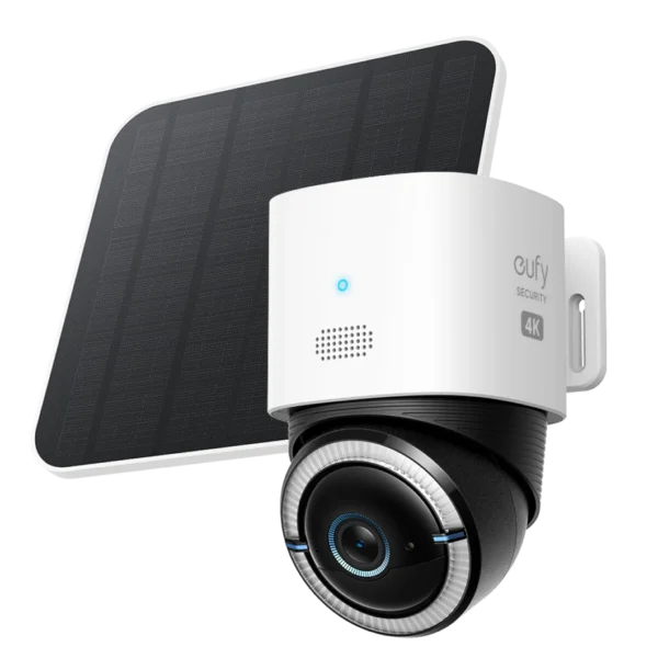 Eufy S330 4G LTE/Wifi 360° Útimyndavél 4K, Þráðlaus með Sólarsellu